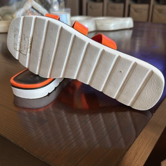 Rampage Ally Women's Slide Sandals Neon Coral - Picture 6 of 6